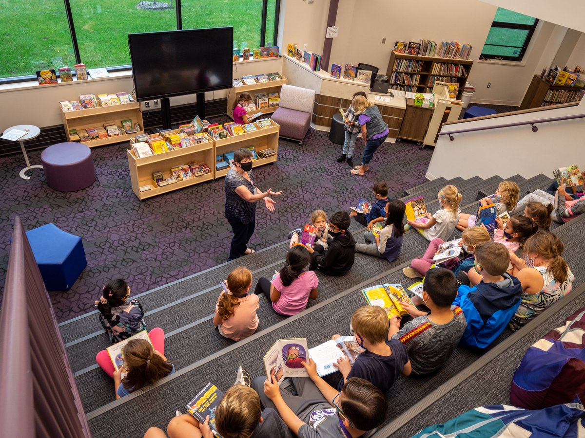 ThenDesignArch's tweet photo. Congrats to the team for achieving LEED Silver for the North Royalton ES. This elementary school was designed to embody a “student-centered” approach after an extensive community planning effort. It's a huge achievement! 
Learn more about the project: 
https://t.co/rNXbM6TmvO https://t.co/RND58eoihA