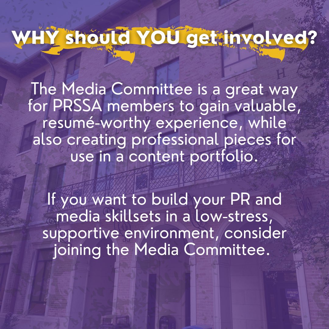 PRSSA at LSU 🐯 tweet media