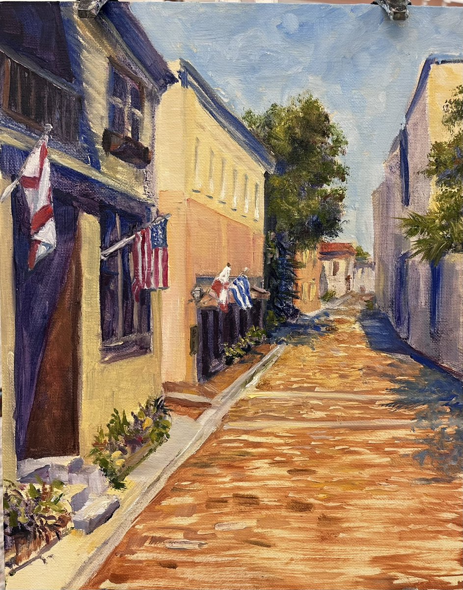 LSlayden's tweet photo. Today’s work, so far…I started this new piece to better follow the workshop…I should be able to finish this tomorrow, and possibly do more on the still life
#oilpainting #staugustine #ancientcity https://t.co/TZDCegMQnv