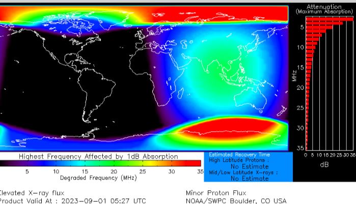 @StarfireTor Do you happen to know what causes the poles to 'ring' like this.

This is from 9/1/2023, but I've seen it a few times before.

I know it is caused by geomagnetic storms but that is all I know.

Has this always happened or is it due to our weakening magnetosphere