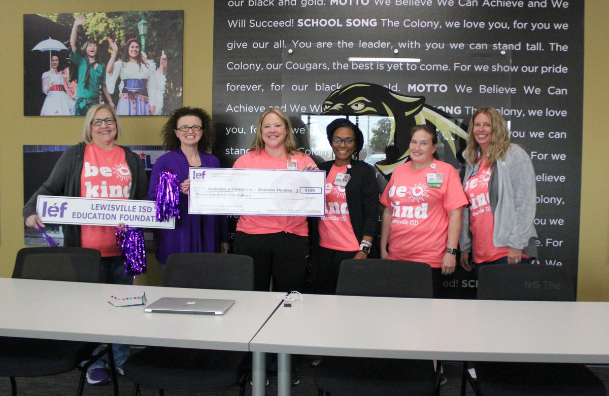 It took some time to setup a proper surprise but we finally got to surprise Shannon Hinsley with her big grant check! 🥳 #LEFGrants