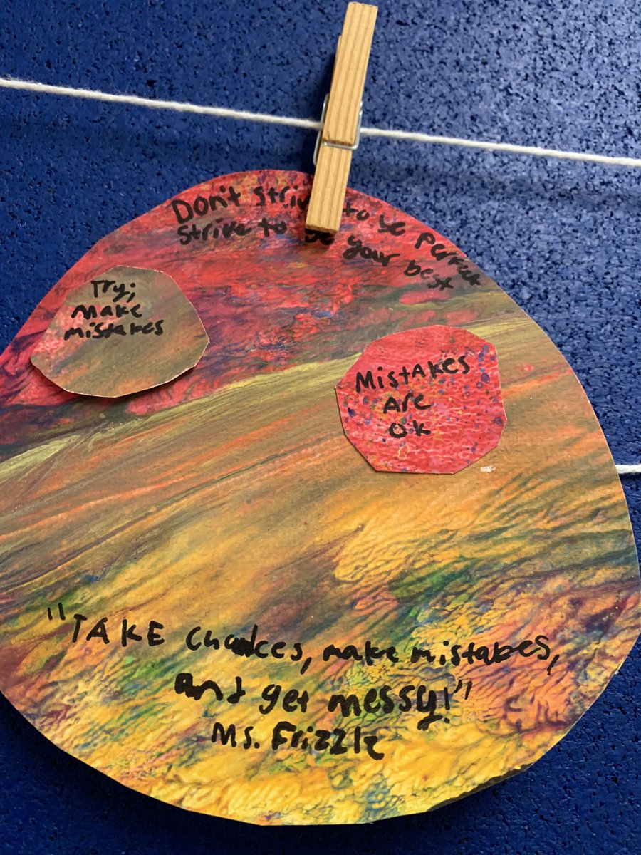 MrsDGreenwood's tweet photo. We love to find ways to make our mark daily … even if it feels scary sometimes.  Try-have courage-believe in yourself.  @KellyCoxEDU @SCDSB_Schools https://t.co/HT0FzHor87