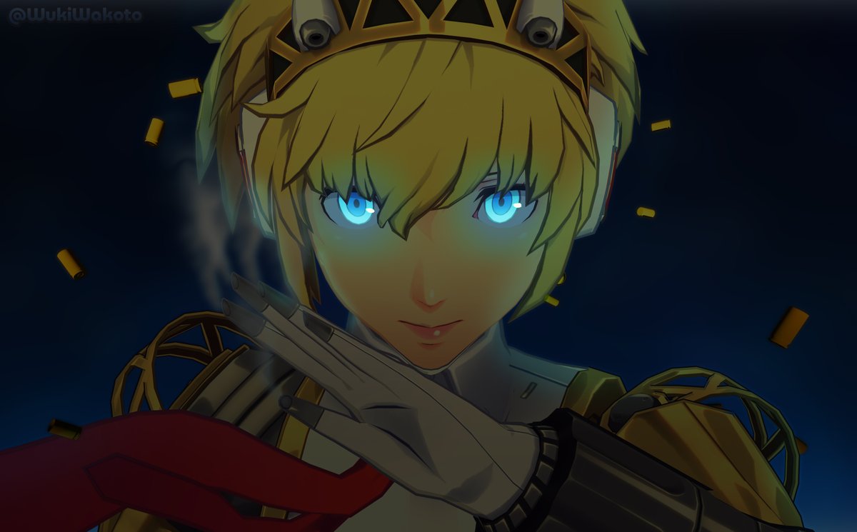 WukiWakoto's tweet image. Target eliminated.

#Persona #ペルソナ #Persona3 #ペルソナ3 #Persona4Arena #AtlusFaithful #Aigis #アイギス