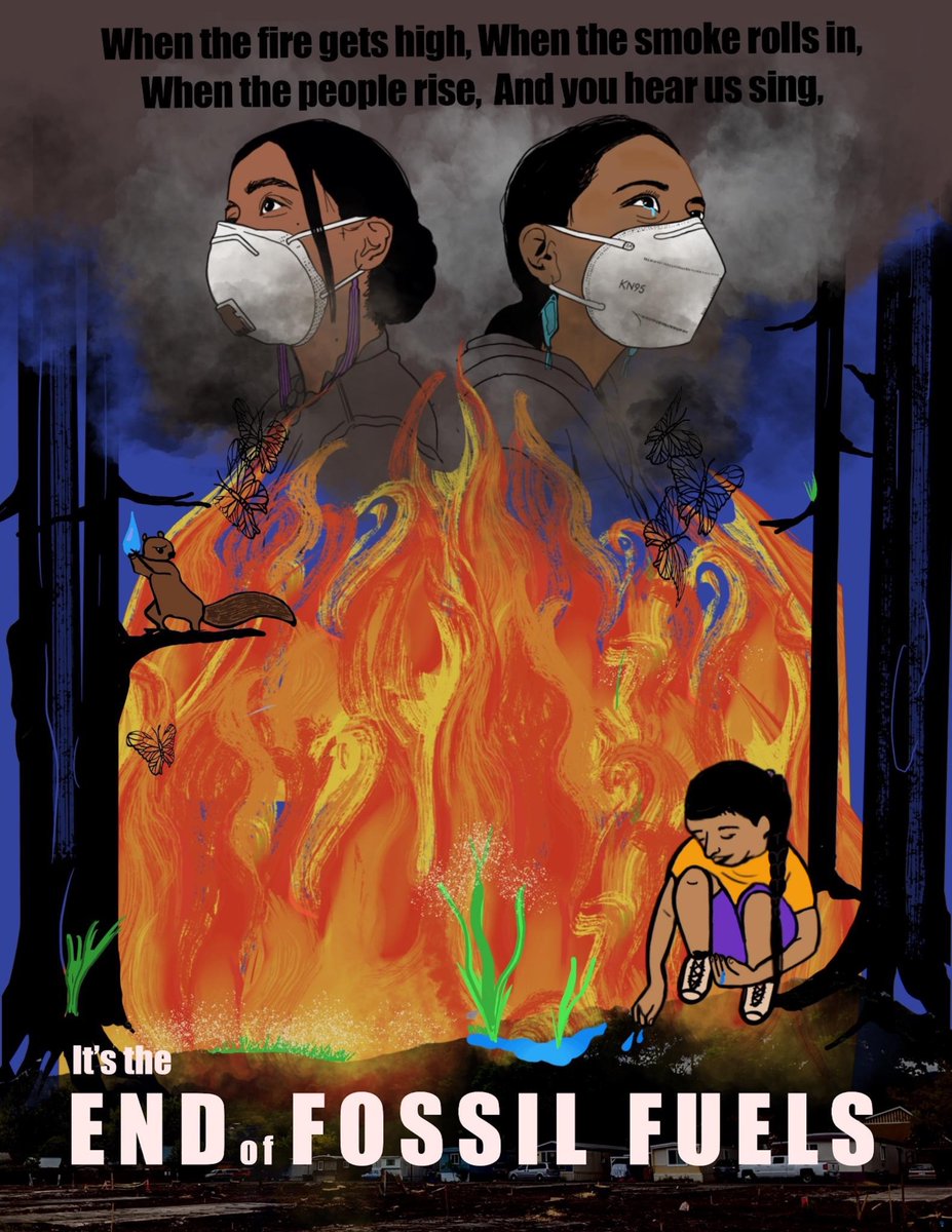 Reminder to fellow climate justice activists going to the March to #EndFossilFuels: Please wear a mask! 😷

NYC &amp; many places have high COVID levels, &amp; though being outdoors reduces risk, COVID can still spread outdoors especially in crowds. Health justice is climate justice!