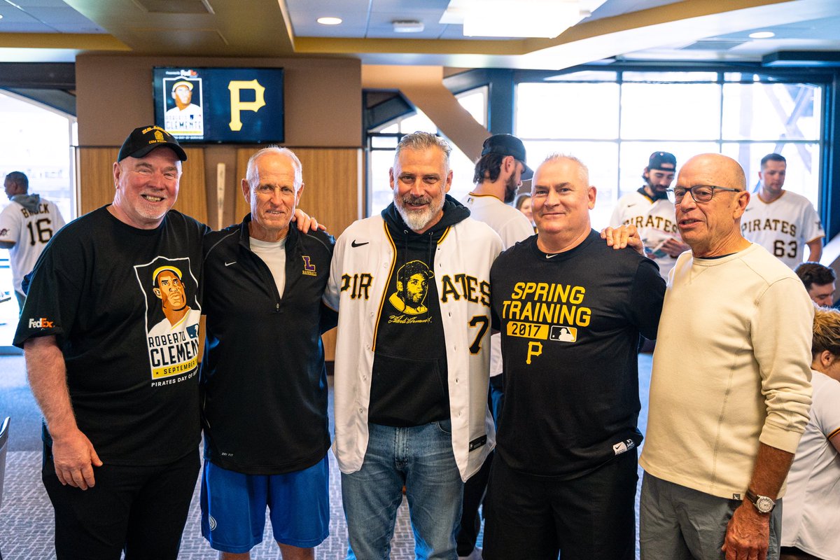 Today, I volunteered for the annual Clemente Day of Service with over 100 Pirates front-office and uniformed staff members. We are proud to continue to honor the life and legacy of the great, Roberto Clemente!