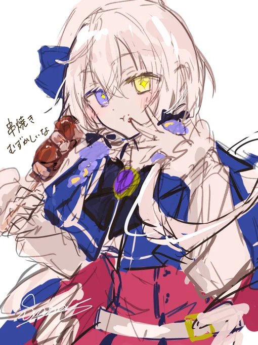 おはようございます.°起きてた時の落描き置いときます、おやすみなさい〜 