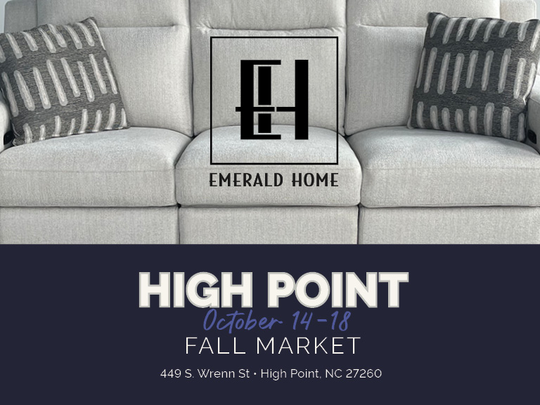 When pumpkin spice starts showing up everywhere, it's time to think about Fall High Point Market! Join us October 14-18 at 449 S Wrenn St