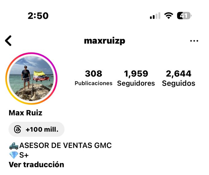 D&iacute;ganle que me regrese mis 60 mil pesos porfa😭😭, tenga cuidado al hacer tratos con el, es s&uacute;per malo