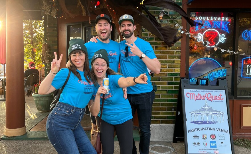 GenListenSTL's tweet photo. MetroQuest X: Maplewood is just around the corner! Sign up for your team *groups of two or more* at https://t.co/q4o11D3oGB… 

🍺 VENUES 📷
The Blue Duck  
Boogaloo
Maplewood Deli
The Post 
Saratoga Lanes 
Schlafly Bottlworks 
The Side Project Cellar 
Tapped Social House &amp; more! https://t.co/dk7Ky49wfL