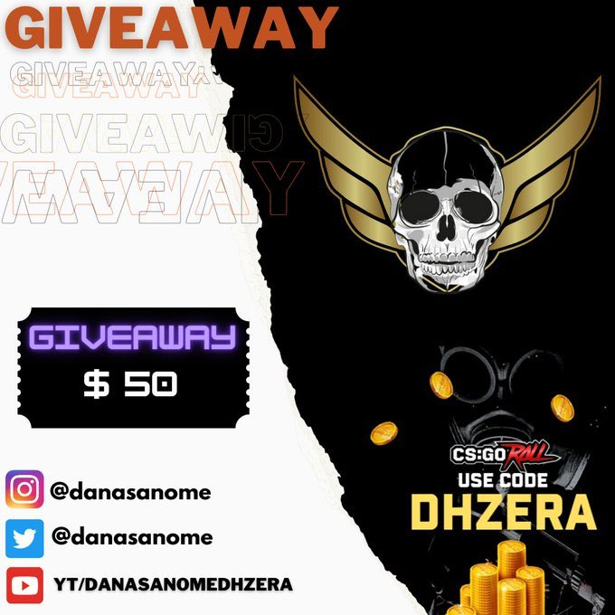 danasanome's tweet photo. 🔥$50 Giveaway🔥
🚨Min deposit $10 count after this post (Payment History Screen)
✅USE https://t.co/g6gqDEHRQF
✅Rolling on (09/22) w/ wheel decide
✅Retweet and tag a friend
#giveaway #CSGOGiveaway #freeskins https://t.co/G83Sn8GYNN