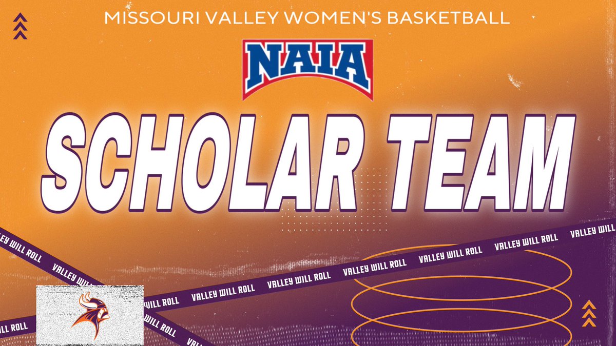 Congratulations to our team for being 1 out of the 19 programs at Missouri Valley to earn NAIA Scholar Team this past year! Proud of our teams achievements on and off the court! 

#mvcwbb #valleywillroll #mvcwbb