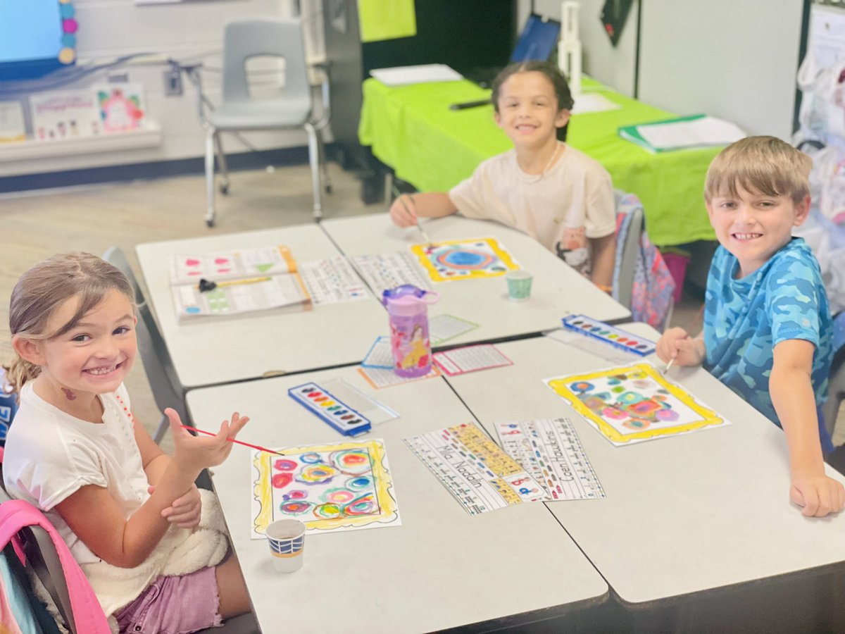 SH1stGrade's tweet photo. Happy International Dot Day! Make a mark and see where it takes you @wcsdistrict @SlateHillStars https://t.co/c9AqMYltCo