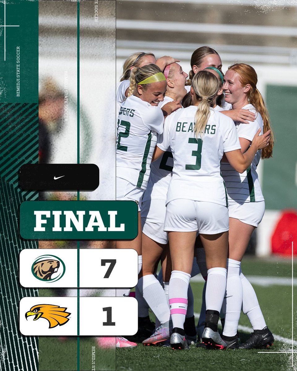 BSUBeaverSoccer's tweet photo. The extra point is gooood!

Beavers score most goals since 2015 in 7-1 victory over UMC!

Barthelt 5'
Barthelt (2) 7'
M. Stocke 47'
Peterson 55'
Peterson (2) 63'
Olson 77'
E. Wade 87'

#GoBeavers #BeaverTerritory https://t.co/sHfMPYCxc6
