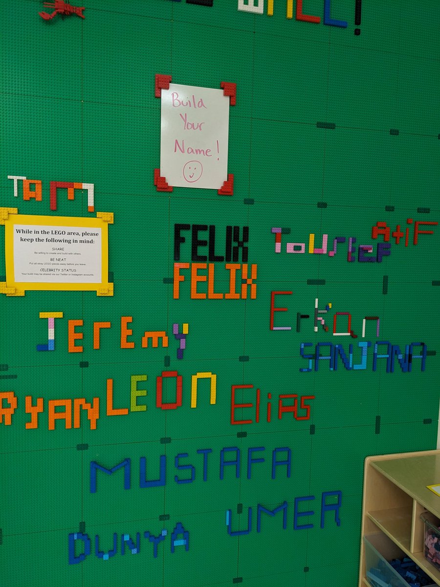 My fav #lego prompt to start the year with. Build your name!