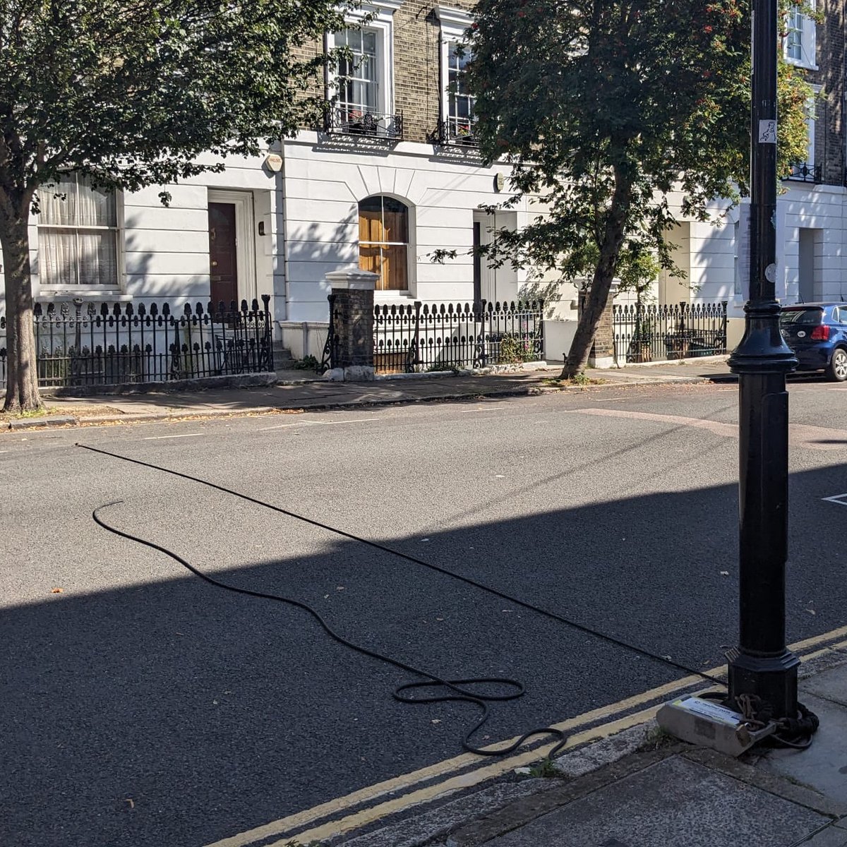 Frustrating to see data devices vandalised on St Peter’s street.  

Objectors claim they want more data 🤷🏼…..