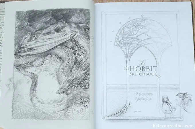 Ridiculously detailed drawings from concept artist Alan Lee's The Hobbit Sketchbook (2019) - https://t.co/RJ1GMlaf6f
#LordOfTheRings 