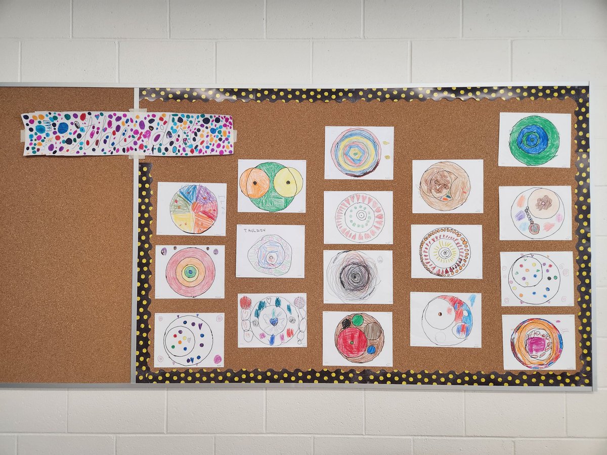 Today is International Dot Day! 
Thank you, <a href="/glitterqn15/">Amanda Williams</a>! The Ss worked so hard on their creations. 
<a href="/DesmondHDSB/">Viola Desmond Public School</a> 

#DotDay 
#artists 
#exploreandcreate 
#thisisus 
#whatisourimpact