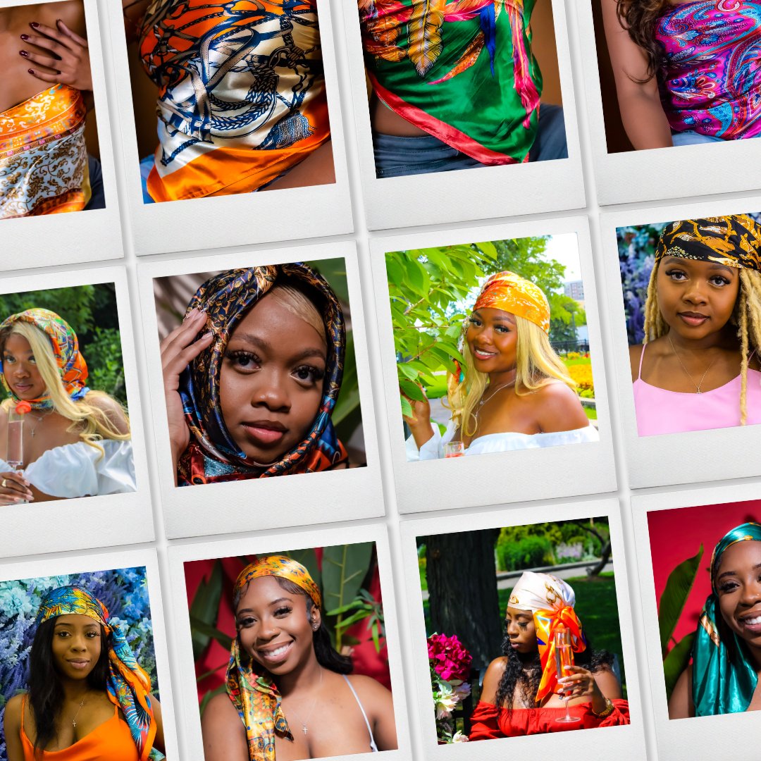 RayneEssentials's tweet image. Add flair to your wardrobe before Summer ends with some satin scarves. They're versatile and stylish and can be worn in your hair or to bed. Step up your fashion game before the season ends!