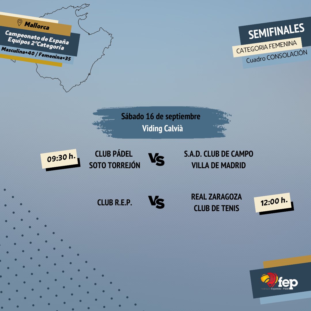 Federación Española de Pádel tweet media