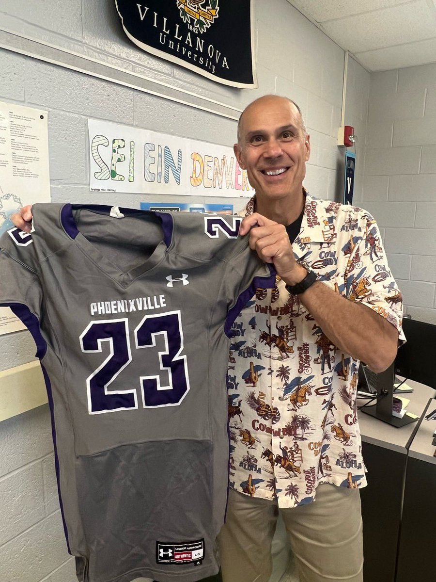 This week the team would to recognize Mr. Hughes as our honorary teacher coach. We are grateful for Mr Hughes and all he does to support and educate students in PAHS. Thank you to all staff, teachers, and administrators is PASD. We are Phantoms
