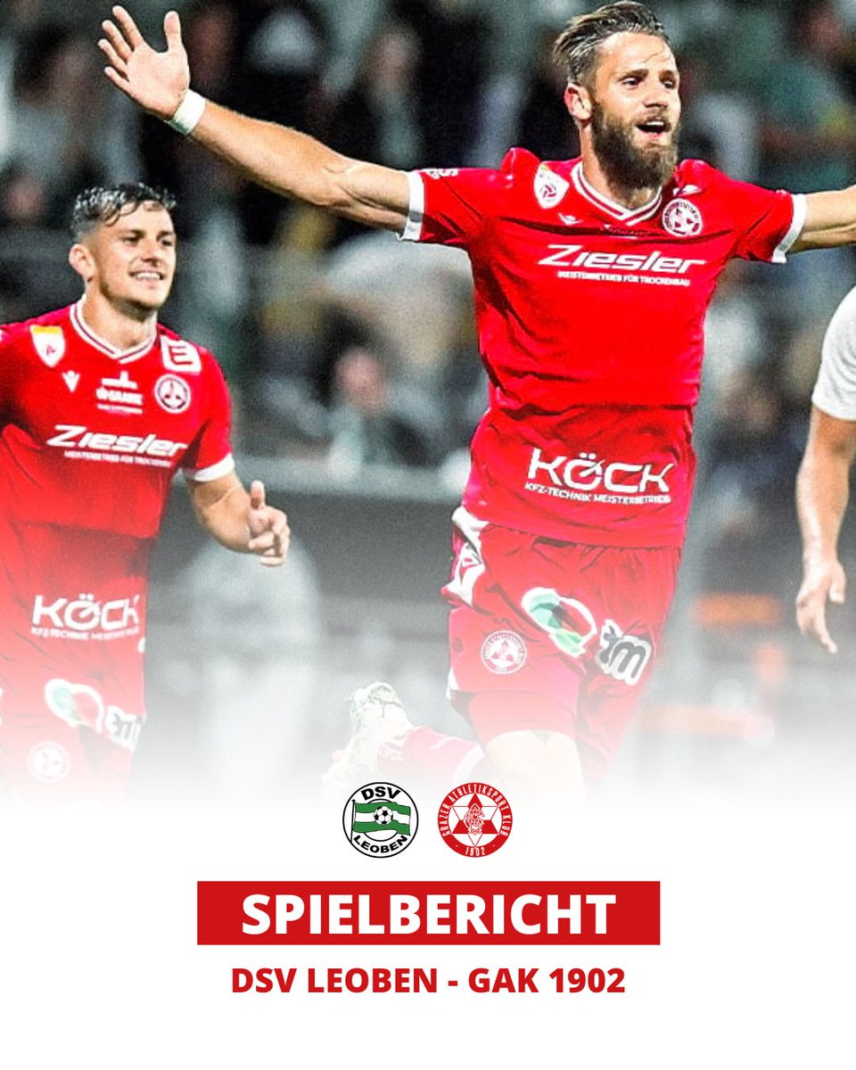 grazerak's tweet photo. Schönen guten Morgen liebe GAK Fans! Na, schon erholt vom gestrigen Sieg? 😏
ℹ️ den Spielbericht gibt es wie gewohnt auf unserer Homepage 👉 https://t.co/EdRNIw6BvA
#🔴⚪️ #LigaZwa #DSVGAK https://t.co/ewFCJMrbhb