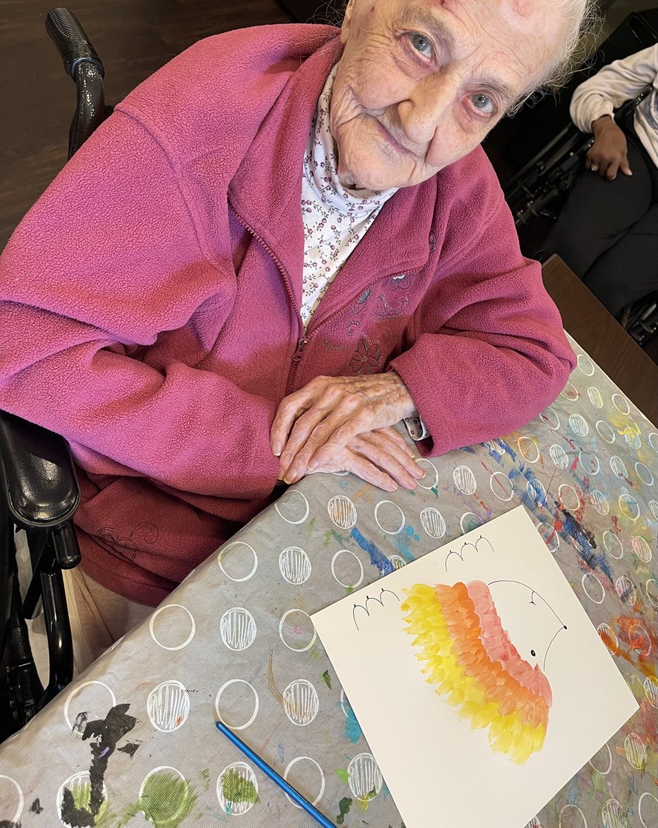TaylorSpringsHC's tweet photo. Our legacy residents had a great time during our Artisans Program, making the cutest hedgehogs!🎨
#Legacy #TrilogyBFF #TaylorSpringsHC https://t.co/ziQEPwSaKc