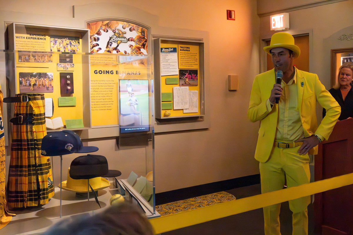 The Savannah Bananas are in the National Baseball Hall of Fame. The new exhibit features relics that tell the story of Banana Ball and the Savannah Bananas.    'As a kid, you look up to your heroes in the Hall of Fame. To even be considered among them for this display, is a…