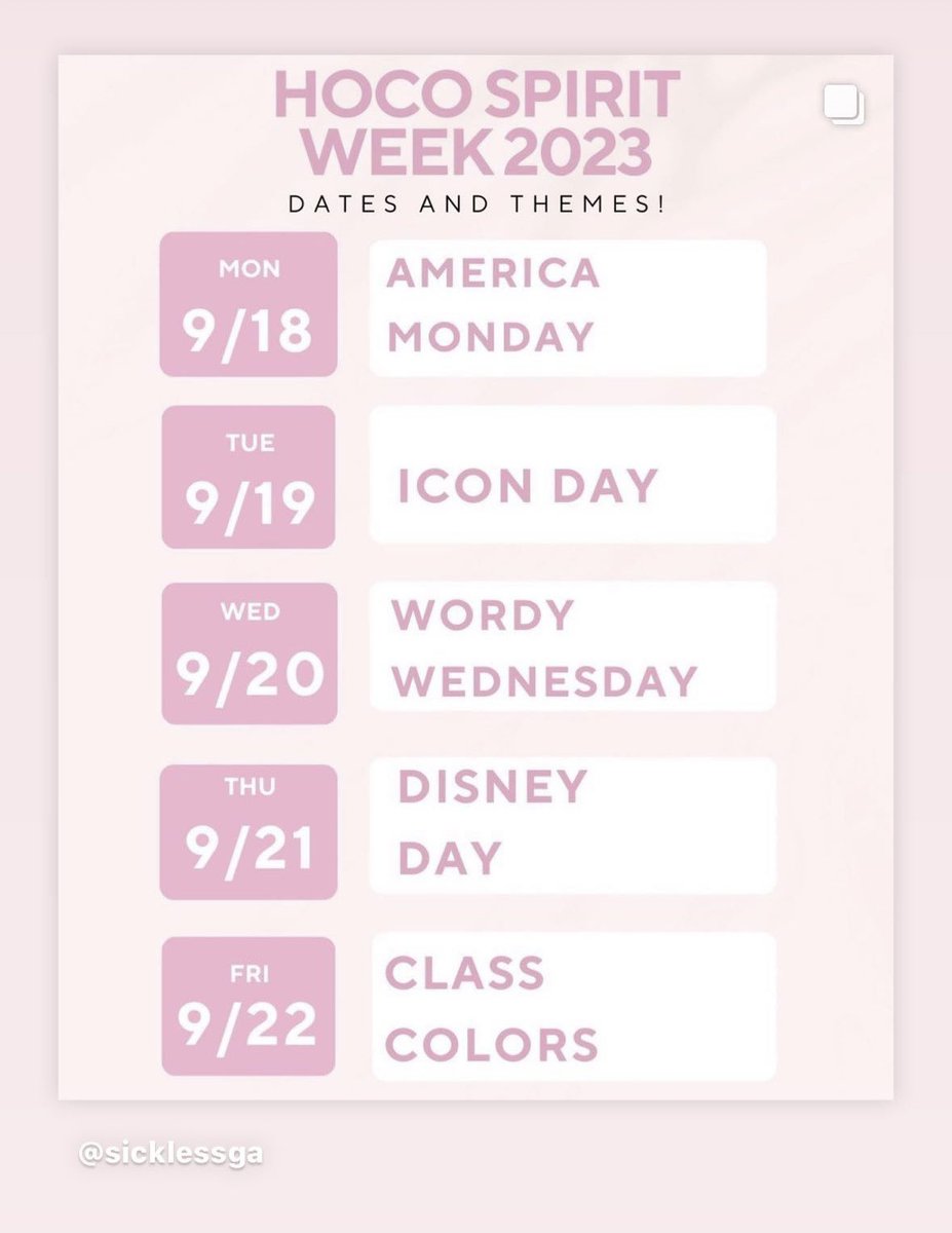 Don’t forget!!!