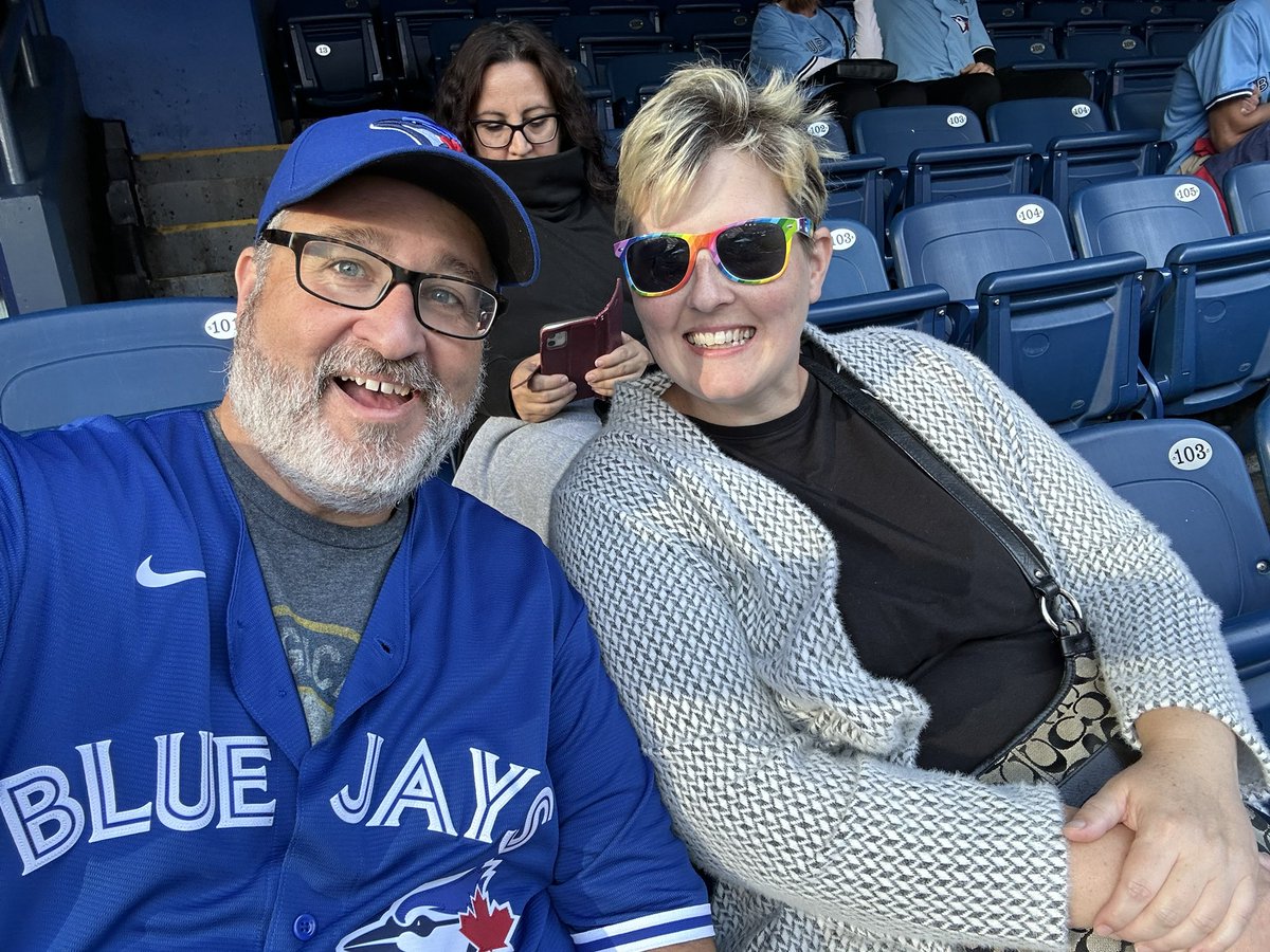 All the way from Cornwall! Go Jays Go! <a href="/BlueJays/">Toronto Blue Jays</a> #NextLevel