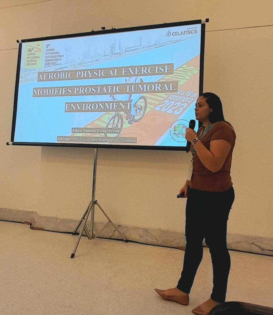 verasasc's tweet photo. My oral presentation today in the exercise physiology area 🐁🔬⚛️👩🏻‍🔬 #CELAFISCS #FCTUNESP #PPGMCF #FAPESP #LEBIOEX #VERASASC https://t.co/YILRavoADY