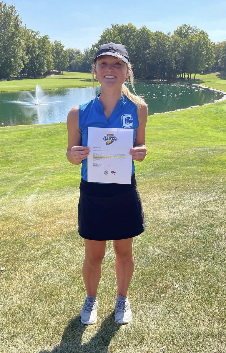 Carroll Lady Cougar Golf tweet media