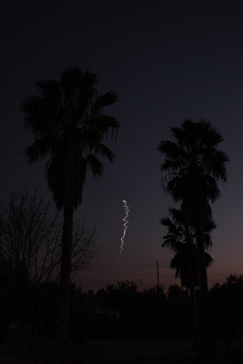 DrewElizabeth's tweet photo. Saw the @fireflyspace @SpaceForceDoD launch in Fresno CA last night! #VictusNox #AlphaRocket #SpaceForce #Fresno https://t.co/jJcVT17RTL