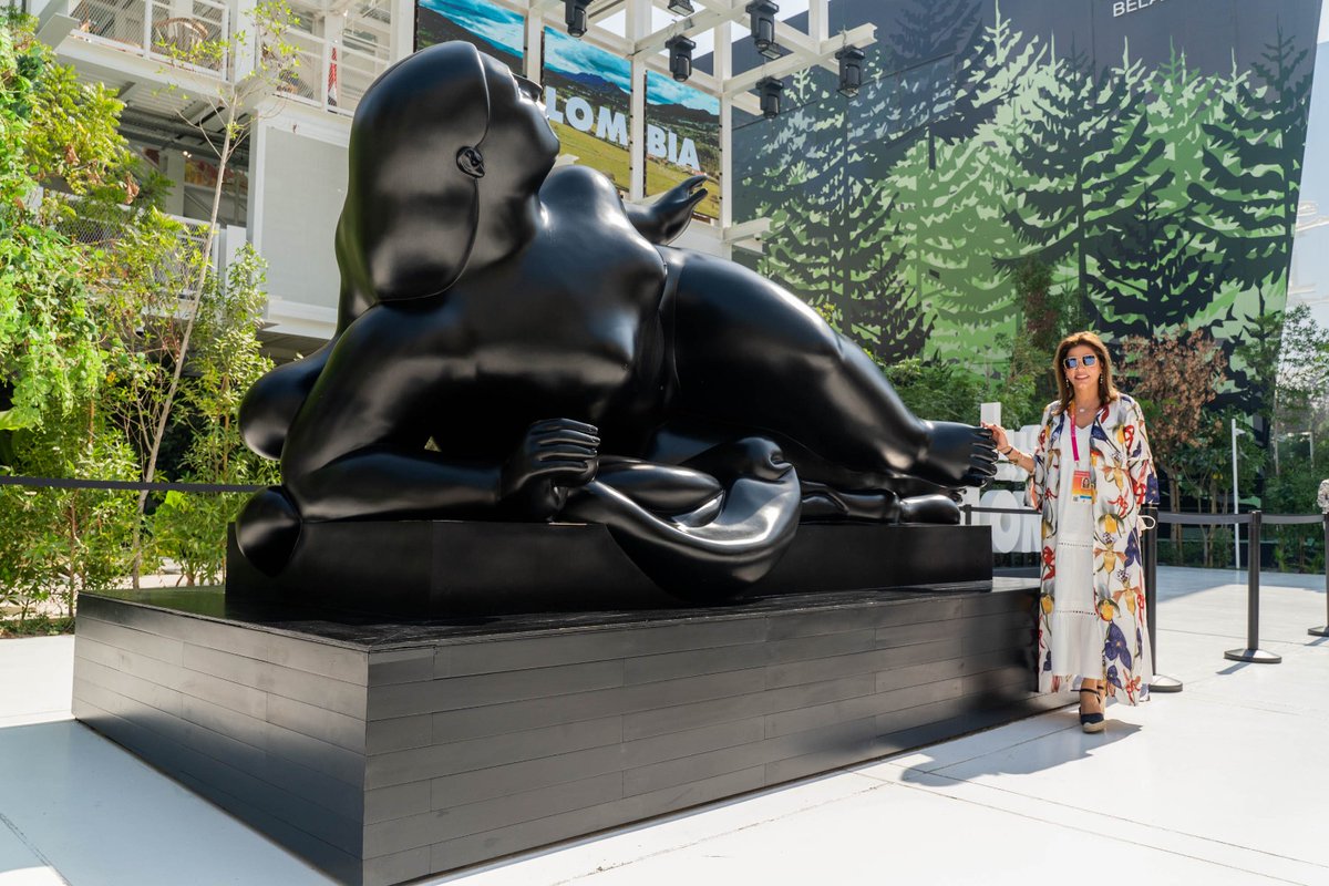 Toda nuestra gratitud con el Maestro Fernando Botero, que durante décadas fue un embajador de lujo de Colombia en el mundo. Su aporte al éxito de la histórica participación de Colombia en Expo Dubái 2020 así lo confirmó. Descanse en paz Maestro.