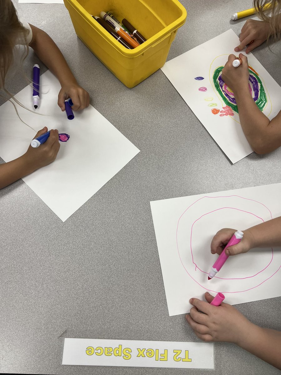 Happy International Dot Day 2023! Firsties at CHR celebrated during Art class this week! 
#vaarted 
#fcps1ARTS 
#vaartednaiew23