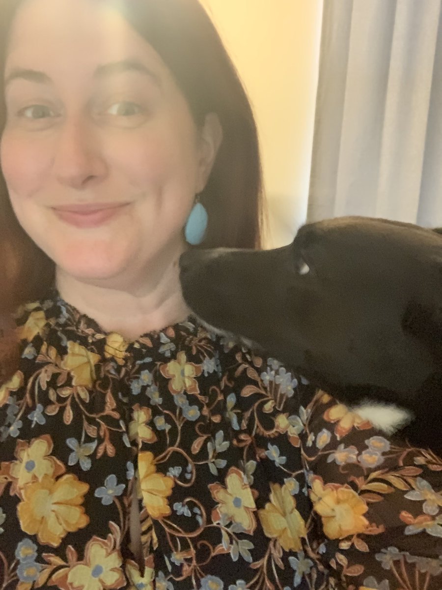 caseyt1329's tweet photo. Shana tovah from me and Riley 🍎🍯 https://t.co/MsLyde2LPi