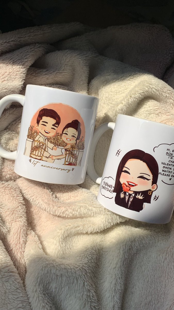 BinjinStore's tweet photo. As canecas mais fofas do Mundo!!! 😍

Ilustradora: @victoffee 

#binjin #sonyejin #hyunbin https://t.co/CSaG4yrxVX