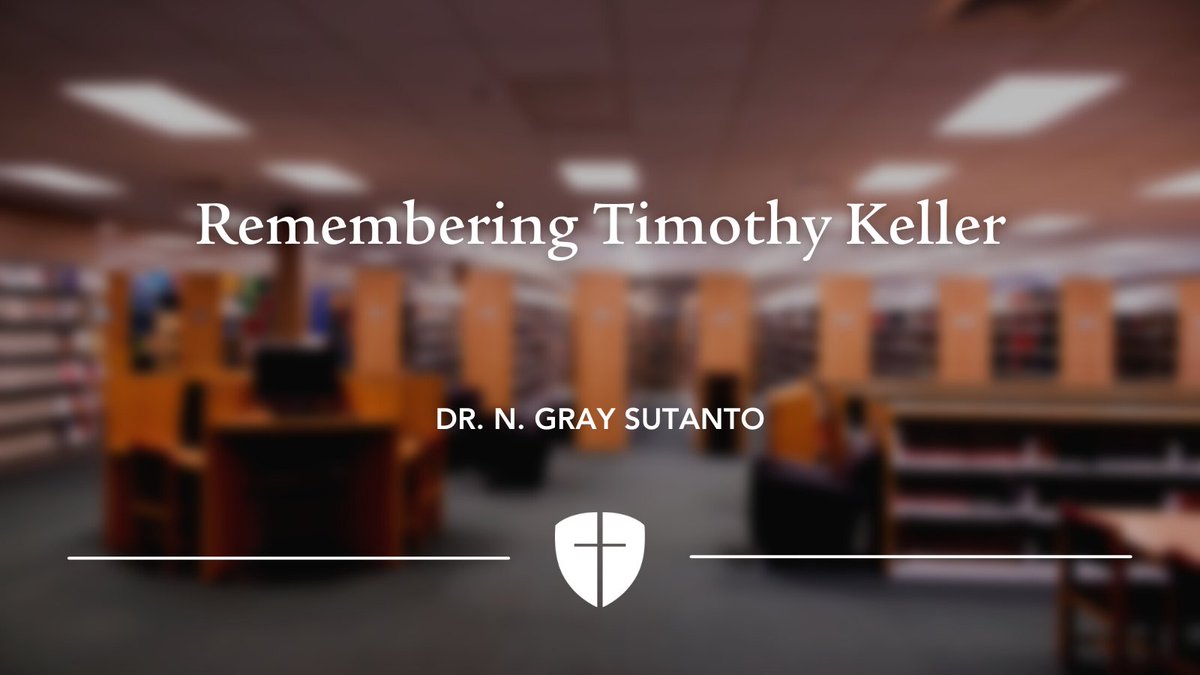 "Remembering Timothy Keller"

Dr. <a href="/GraySutanto/">N. Gray Sutanto</a> of <a href="/RTSWashington/">Reformed Theological Seminary, Washington, D.C.</a> reflects on his relationship with <a href="/timkellernyc/">Timothy Keller (1950-2023)</a> (1950-2023).

bit.ly/3Lat1q1