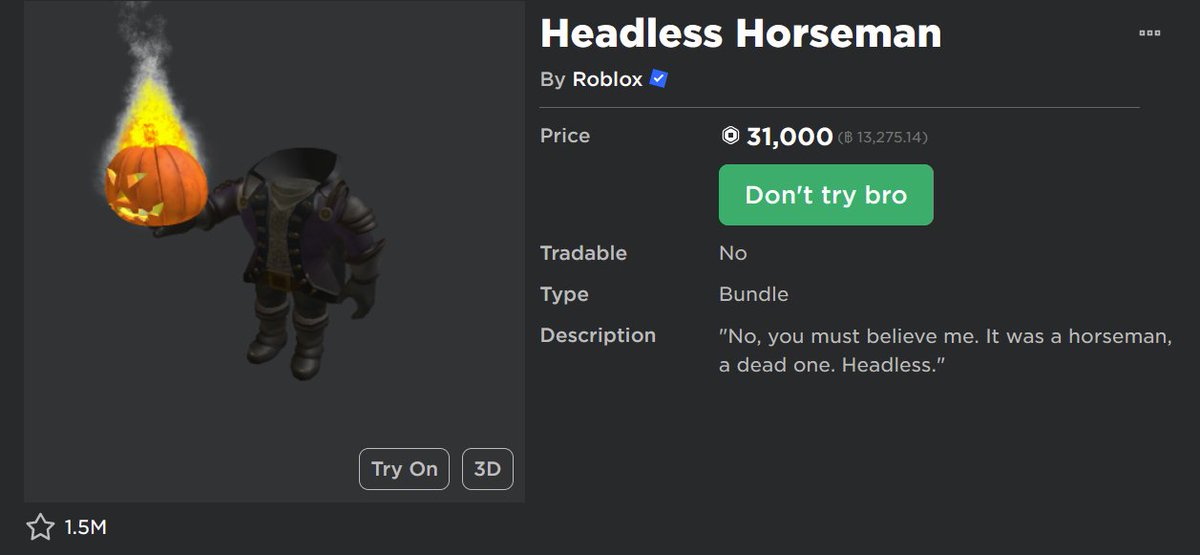 MafuSaku's tweet photo. damn #roblox, you really did that to people who can't get the #headlessbundle
for legal reasons this is a joke if you can't tell LOL https://t.co/sgKPDNqX9B