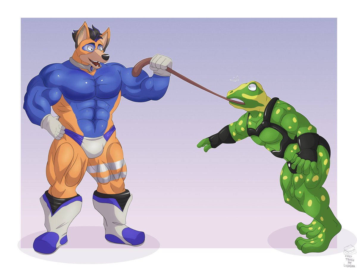 Jobbers4Justice's tweet photo. unfortunately for Hoppalong, Ultramutt's reflexes are much quicker than his mind. #superhero #superfur #lycralunk art by @PieceOfLasagna https://t.co/6PLBYcCdVl