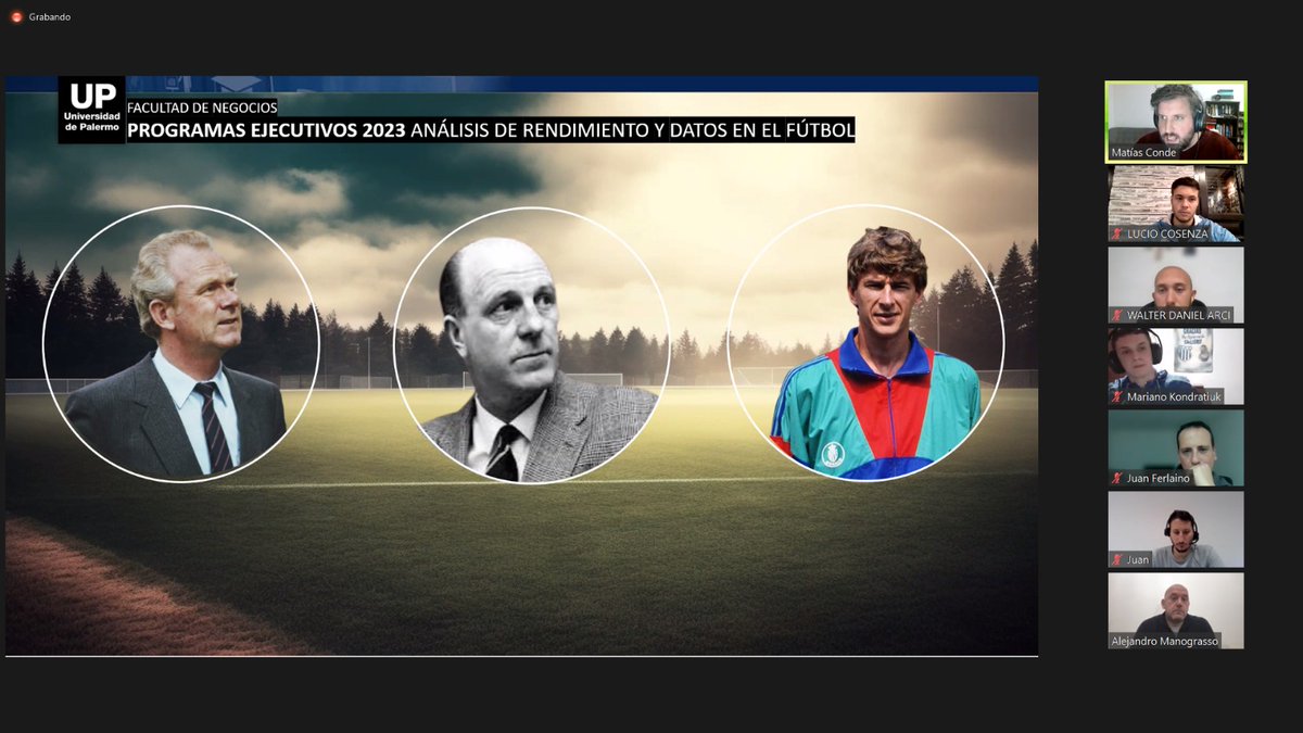 📉📚Análisis de rendimiento y datos en el fútbol.
"No hablar de datos. Hablar de fútbol a través de los datos"
Gracias por todo <a href="/mmcr85/">Matías Conde</a> <a href="/AManograsso/">Alejandro Manograsso</a> <a href="/ferlaino/">daniel ferlaino</a>
Extraordinario 👏