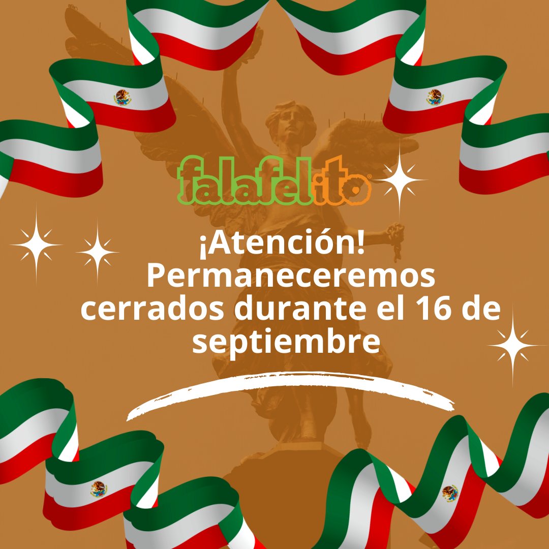 falafelito's tweet photo. #falafel #vegan #coyoacan #coyoacancdmx #coyoacancentro
Este 16 de Septiembre tomaremos un descanso pero nos vemos el domingo 17. https://t.co/LPHezd0OG0