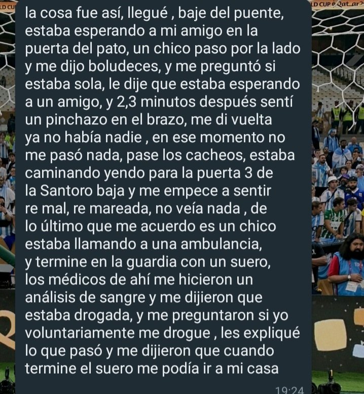 BarbieBogado's tweet photo. Otra vez volvió a pasar algo inentendible en las cercanías de nuestro estadio, algo que es totalmente repudiable y que es una locura. Con que finalidad lo hacen? No lo sé, ya no entiendo nada. 
Ya no se sabe de que manera te podes cuidar. https://t.co/cynmUodDUM