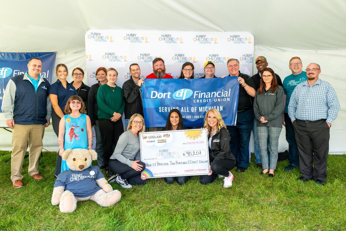 Gratitude ❤️ Your generosity raised $90,208 in the Let’s Make Miracles Radiothon presented by <a href="/DortFinancial/">Dort Financial Credit Union</a> on <a href="/cars108/">martha magierek</a> &amp; Townsquare stations. Thank you for providing miracles! 

Donations accepted through the weekend.

📲  Text HURLEY to 51555
💻 at WCRZ.COM