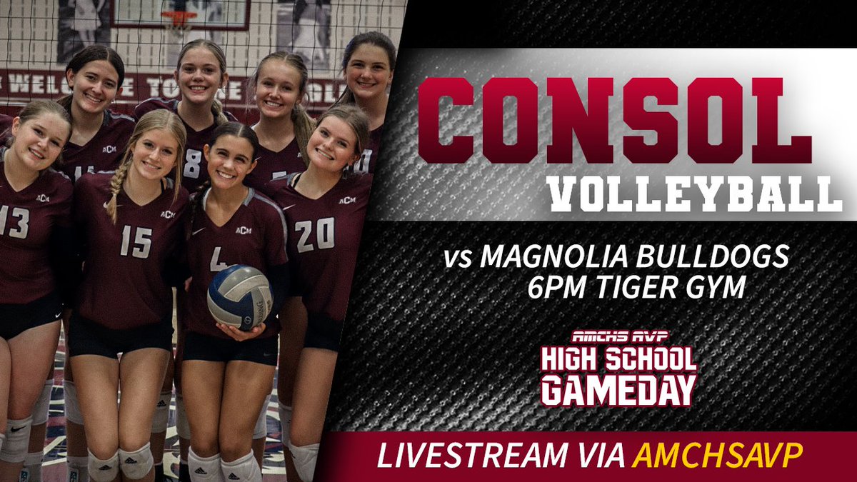 AMCHS AVP (@amchsavp) on Twitter photo Can't be with us in person? Watch the livestream of @amcvolleyball vs <a href="/MagnoliaVBALL/">Magnolia Volleyball</a> !
youtube.com/live/Q5XmAXGe4… Can't be with us in person? Watch the livestream of @amcvolleyball vs <a href="/MagnoliaVBALL/">Magnolia Volleyball</a> !
youtube.com/live/Q5XmAXGe4…