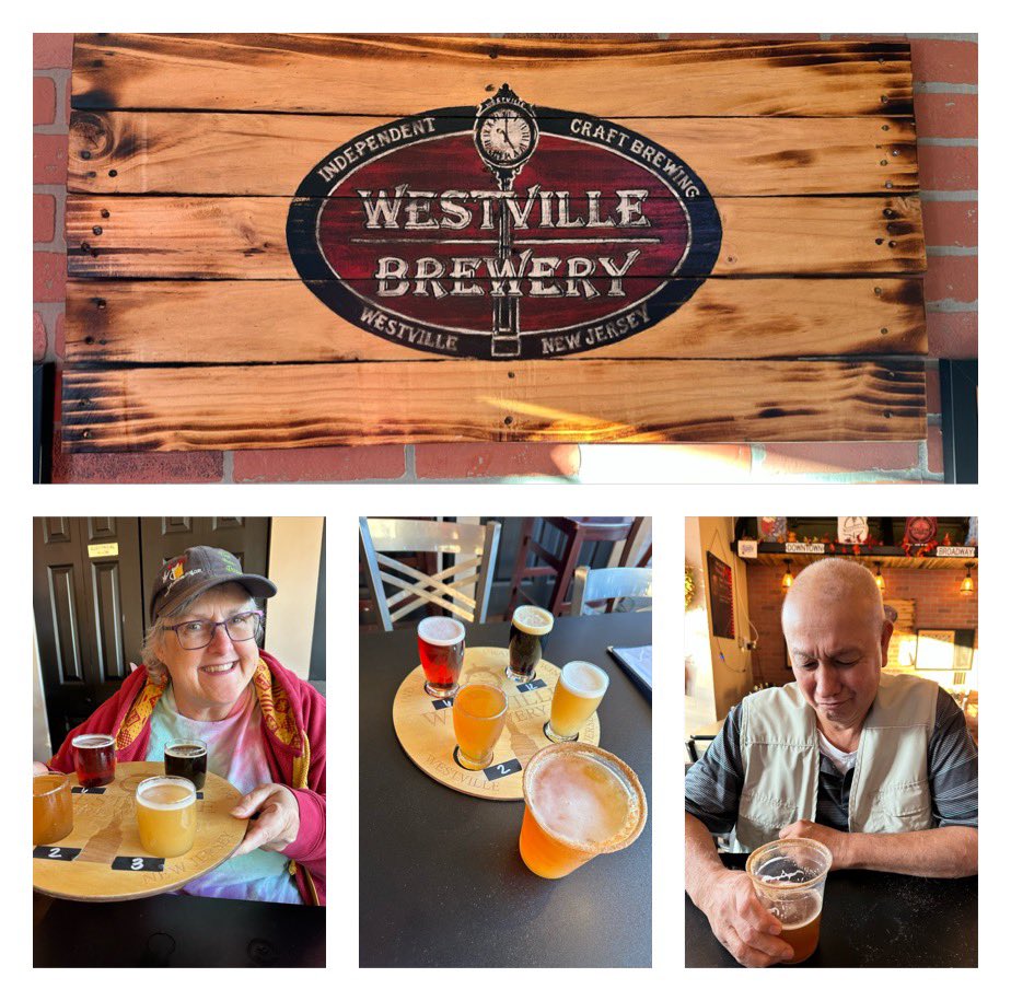 BlogPretzels's tweet photo. Hanging at Westville brewery!  Great beer! https://t.co/faFXjsL9zF