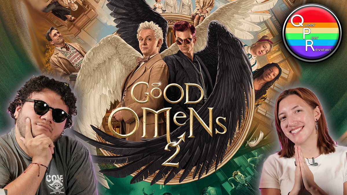 We're back with SEASON 2 of Good Omens!! Watch out, we're talkin spoilers! 👀

youtu.be/0F2SKFGwWRg?si…

#goodomens #neilgaiman #aziraphale #crowley #ineffablehusbands #davidtennant #michaelsheen
