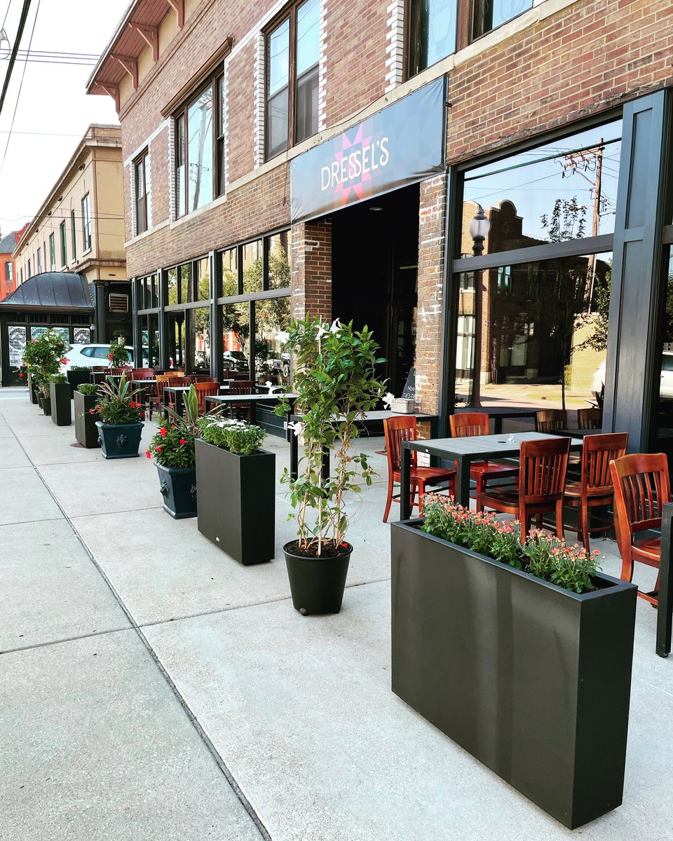 Patio now open @dresselspub