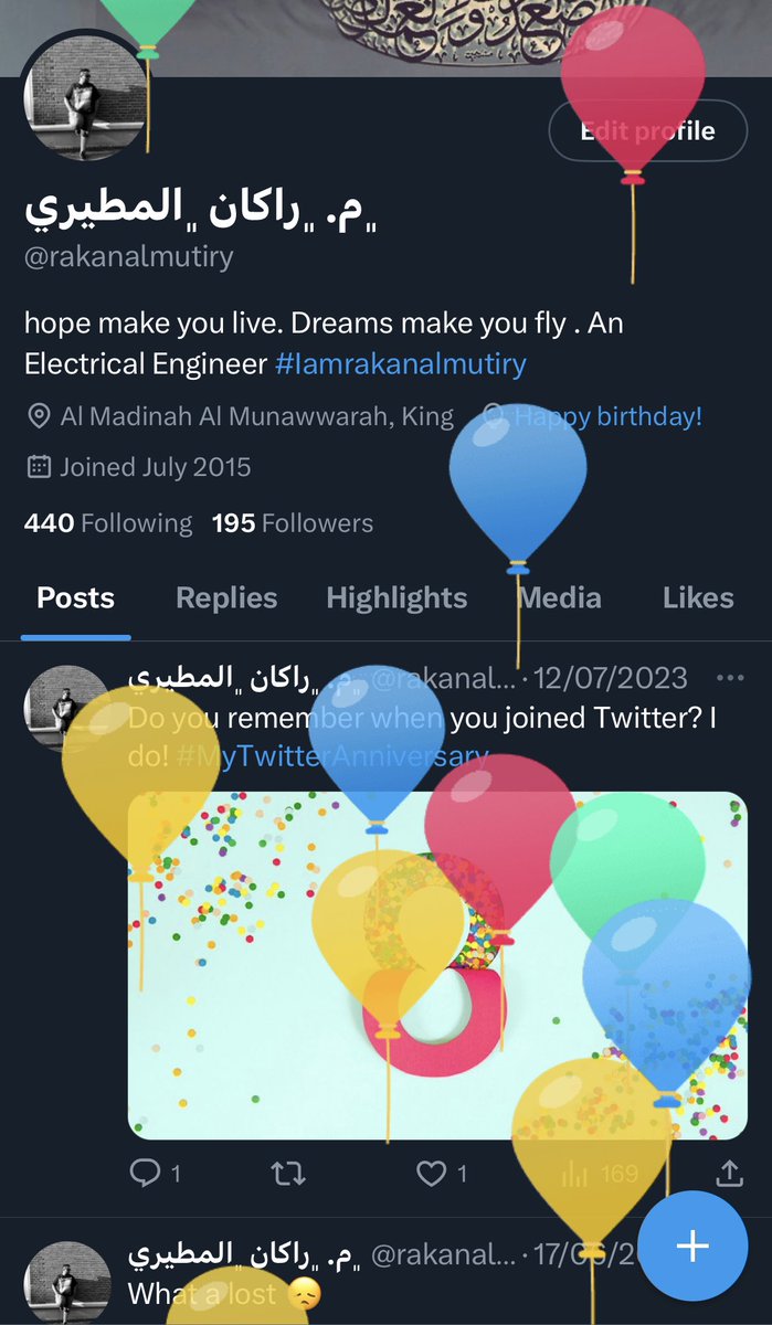 It’s my birthday 🎂
