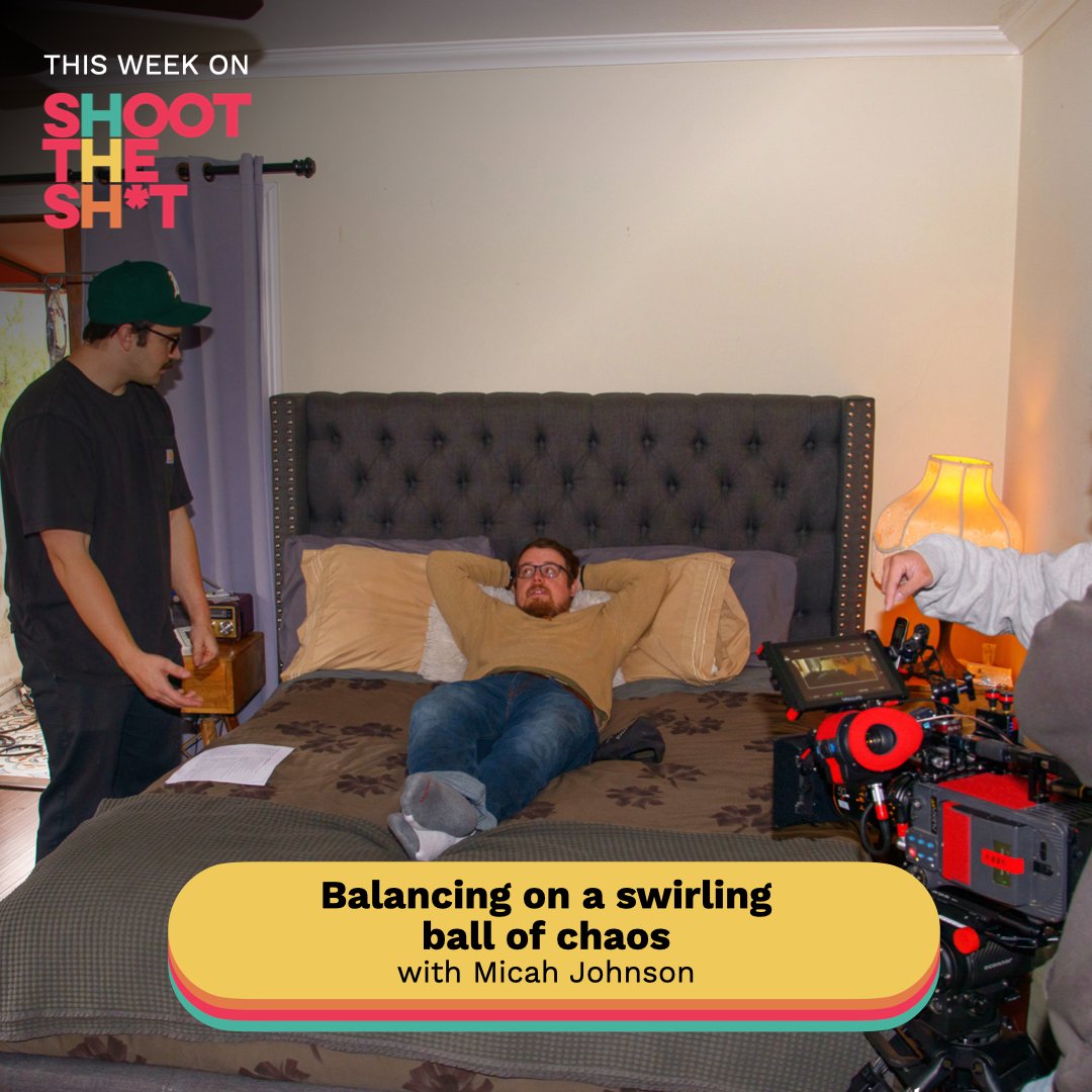 NLNShootTheShit's tweet photo. This week on Shoot the Sh*t:
Balancing on a swirling ball of chaos with Micah Johnson

Episodes will be published right here on X
#podcast #FilmTwitter @taylor_deff @nbelomestnykh @NoLongerNetwork @nolongerkristen https://t.co/HEALPvbwAU