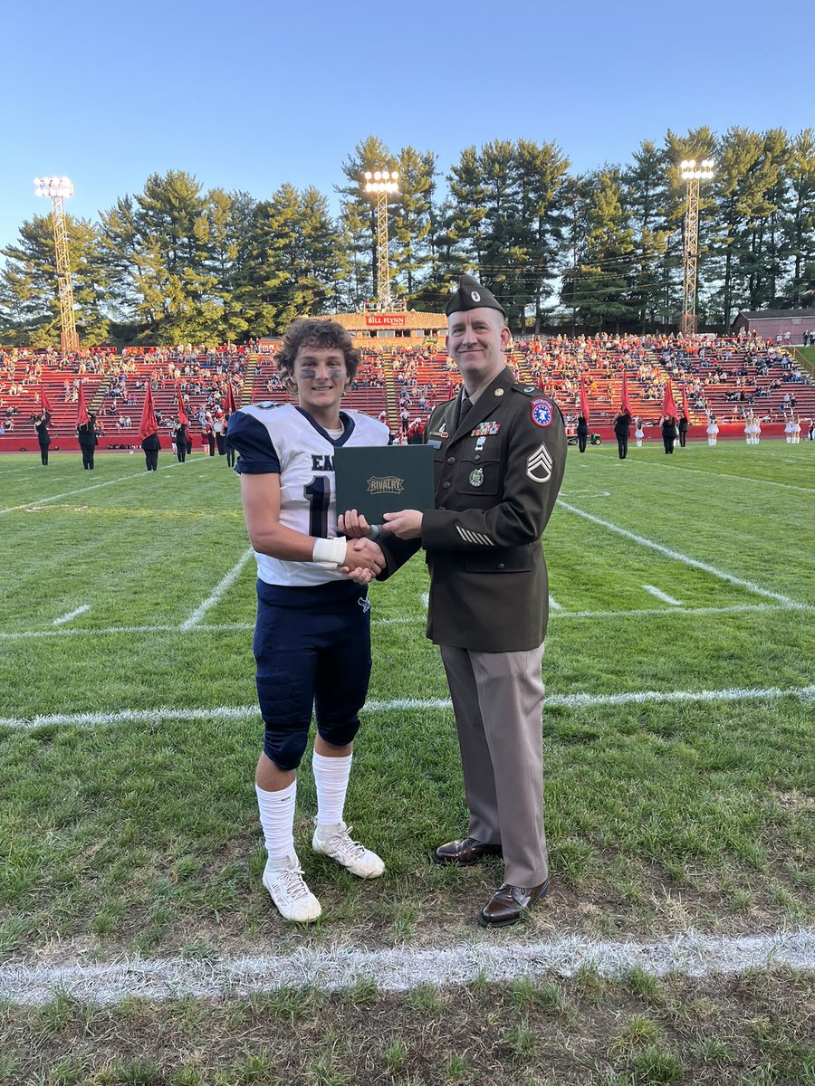 BMSDAthletics's tweet photo. American Rivalry Series Scholarship recipient. Will Jacobson. Congrats Will!! https://t.co/l90m3LmE8z